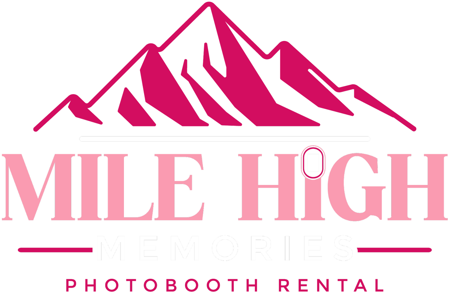 Mile high memories photo booth rental logo